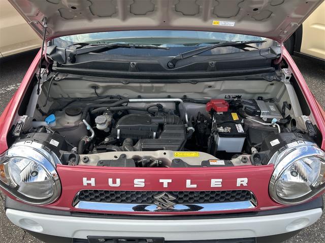 ハスラー G 4WD ドライブレコーダー バックカメラ ナビ レーンアシスト 衝突被害軽減システム スマートキー アイドリングストップ 電動格納ミラー シートヒーター ベンチシート CVT 盗難防止システム ABS(20枚目)