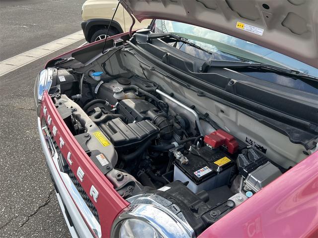 ハスラー G 4WD ドライブレコーダー バックカメラ ナビ レーンアシスト 衝突被害軽減システム スマートキー アイドリングストップ 電動格納ミラー シートヒーター ベンチシート CVT 盗難防止システム ABS(22枚目)