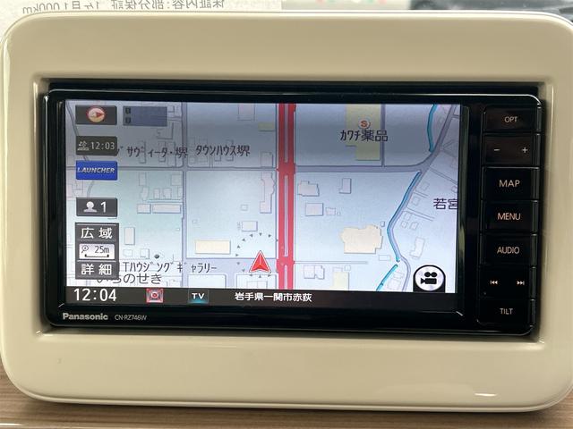 アルトラパン X 4WD ドライブレコーダー ETC 全周囲カメラ ナビ TV 衝突被害軽減システム オートライト HID スマートキー アイドリングストップ 電動格納ミラー シートヒーター ベンチシート CVT(5枚目)