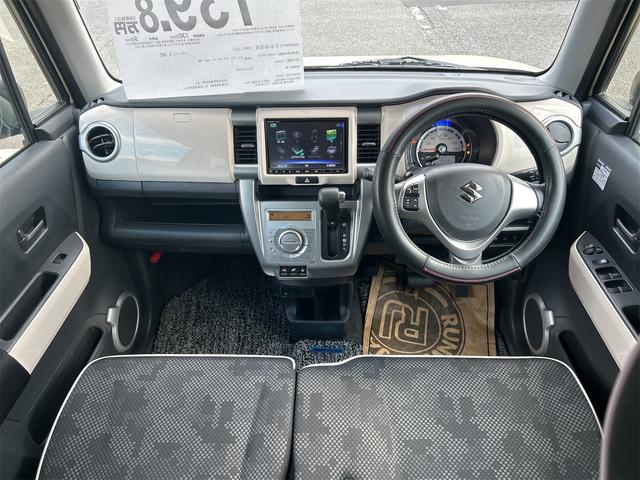 ハスラー G 4WD バックカメラ ナビ TV レーンアシスト 衝突被害軽減システム オートライト スマートキー アイドリングストップ 電動格納ミラー シートヒーター ベンチシート CVT 盗難防止システム ABS(2枚目)