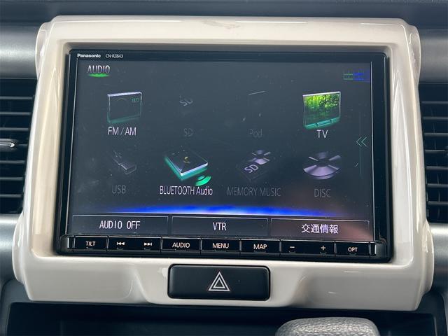 ハスラー G 4WD バックカメラ ナビ TV レーンアシスト 衝突被害軽減システム オートライト スマートキー アイドリングストップ 電動格納ミラー シートヒーター ベンチシート CVT 盗難防止システム ABS(5枚目)