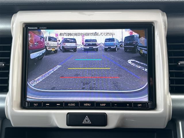 ハスラー G 4WD バックカメラ ナビ TV レーンアシスト 衝突被害軽減システム オートライト スマートキー アイドリングストップ 電動格納ミラー シートヒーター ベンチシート CVT 盗難防止システム ABS(6枚目)