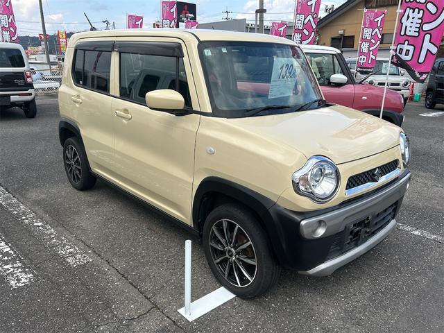 ハスラー G 4WD バックカメラ ナビ TV レーンアシスト 衝突被害軽減システム オートライト スマートキー アイドリングストップ 電動格納ミラー シートヒーター ベンチシート CVT 盗難防止システム ABS(13枚目)