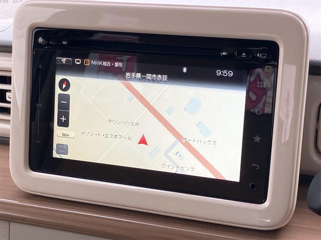 アルトラパン Ｘ　４ＷＤ　ＥＴＣ　全周囲カメラ　ナビ　ＴＶ　衝突被害軽減システム　オートライト　ＨＩＤ　スマートキー　アイドリングストップ　電動格納ミラー　シートヒーター　ベンチシート　ＣＶＴ　盗難防止システム　ＡＢＳ（4枚目）