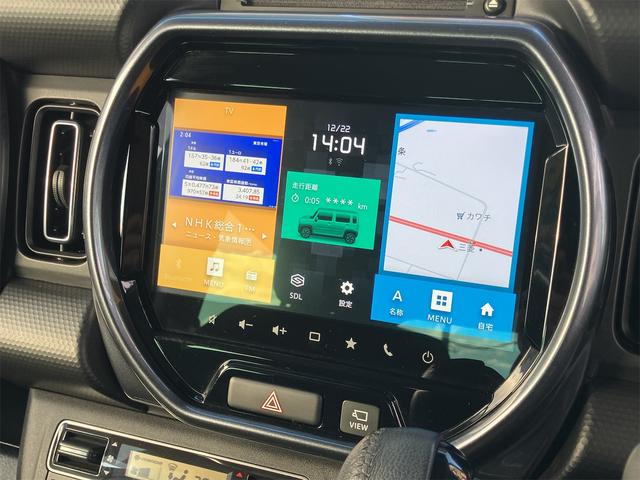 ハスラー Ｊスタイル　４ＷＤ　全周囲カメラ　ナビ　ＴＶ　クリアランスソナー　レーンアシスト　衝突被害軽減システム　オートライト　ＬＥＤヘッドランプ　スマートキー　アイドリングストップ　電動格納ミラー　シートヒーター　ＣＶＴ（4枚目）