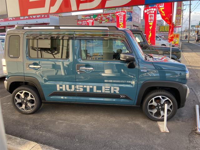 ハスラー Ｊスタイル　４ＷＤ　全周囲カメラ　ナビ　ＴＶ　クリアランスソナー　レーンアシスト　衝突被害軽減システム　オートライト　ＬＥＤヘッドランプ　スマートキー　アイドリングストップ　電動格納ミラー　シートヒーター　ＣＶＴ（14枚目）