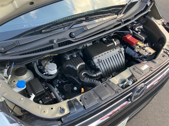 フレア ハイブリッドＸＧ　４ＷＤ　クリアランスソナー　レーンアシスト　衝突被害軽減システム　オートライト　スマートキー　アイドリングストップ　電動格納ミラー　シートヒーター　ベンチシート　ＣＶＴ　盗難防止システム　ＡＢＳ（22枚目）