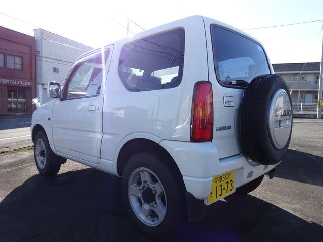 ジムニー ＸＧ　４ＷＤ　オートマ　ナビＴＶ　キーレスエントリー　アルミホイール　背面タイヤ　エアコン　パワステ　パワーウィンドウ　運転席助手席エアバック（5枚目）