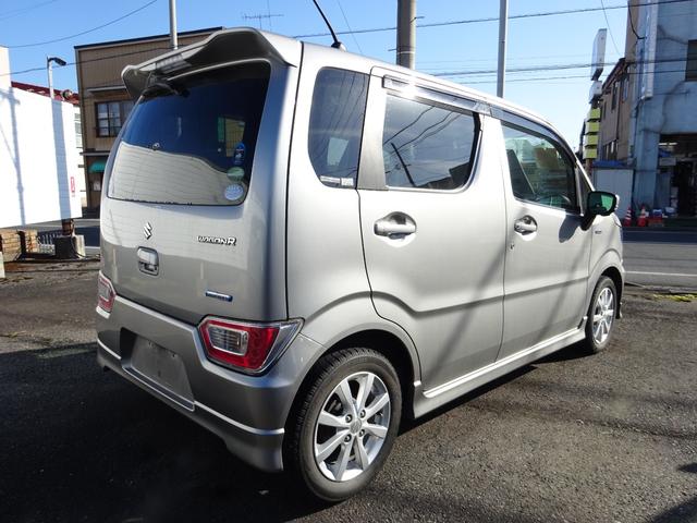 ワゴンＲ ハイブリッドＦＺ　衝突被害軽減ブレーキシステム　レーンアシスト　ナビＴＶ　Ｂｌｕｅｔｏｏｔｈ　ドライブレコーダー　スマートキー　プッシュスタート　アルミホイール（4枚目）