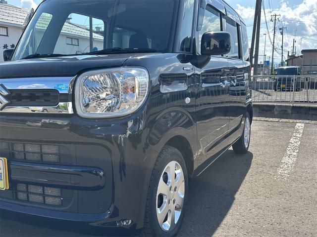 スペーシア ハイブリッドX 社外ナビ・フルセグ・Bluetooth・両側パワースライドドア・スズキセーフティサポート・ETC・レベライザー・4WD・プッシュスタート・前席シートヒーター・アイドリングストップ・エンジンスターター(33枚目)