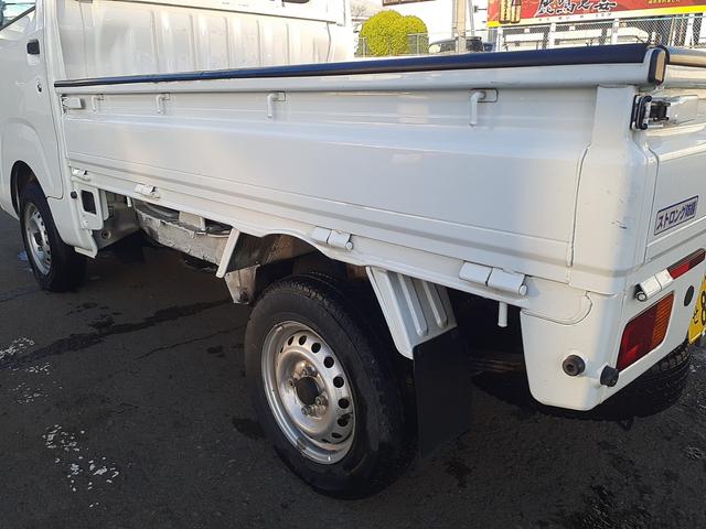 ハイゼットトラック スタンダード 4WD AT 4枚リーフスプリング 純正ラジオ 禁煙車 ワンオーナー マッド・バイザー 荷台マッド エアコン パワステ スペアキー(33枚目)