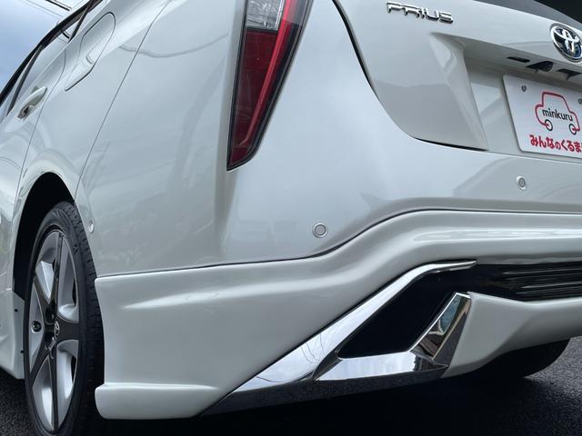 プリウス Ａツーリングセレクション　純正地デジナビ！Ｂｌｕｅｔｏｏｔｈ＆フロントＡＵＸ接続！バックカメラ！前後ドラレコ！夏タイヤ新品！衝突軽減！レーンキープ！前後コーナーセンサー！パーキングサポート！社外フルエアロ！禁煙車！１年保証付！（42枚目）