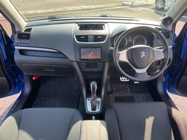 スイフト XG エンジンスタータ!フルセグメモリーナビ!社外フロントリップ・テール・リアウイング・リアディフューザー!オートゲージバキューム計!フロント&リヤタワーバー!禁煙車!エンジン1,000kmor1ヶ月保証!(7枚目)