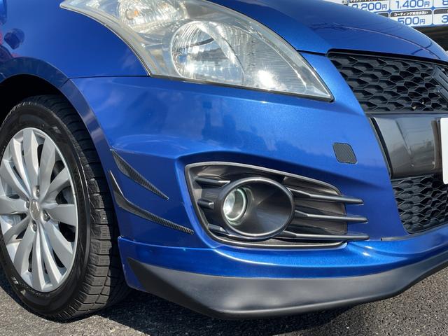 スイフト XG エンジンスタータ!フルセグメモリーナビ!社外フロントリップ・テール・リアウイング・リアディフューザー!オートゲージバキューム計!フロント&リヤタワーバー!禁煙車!エンジン1,000kmor1ヶ月保証!(26枚目)