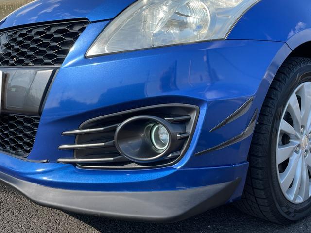 スイフト XG エンジンスタータ!フルセグメモリーナビ!社外フロントリップ・テール・リアウイング・リアディフューザー!オートゲージバキューム計!フロント&リヤタワーバー!禁煙車!エンジン1,000kmor1ヶ月保証!(33枚目)