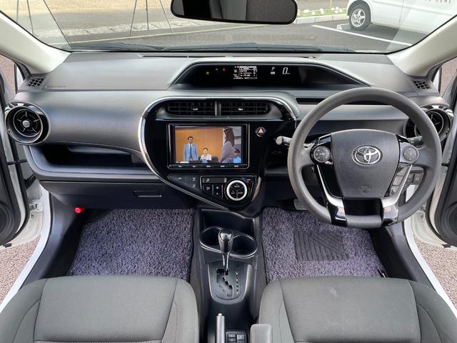 アクア Ｓスタイルブラック　前後コーナーセンサー！新品夏タイヤに交換済！９型フルセグナビ！Ｂｌｕｅｔｏｏｔｈ接続！パーキングサポートブレーキ！衝突軽減ブレーキ！レーンキープ！オートハイビーム！前席シートヒーター！１年保証付き！（6枚目）