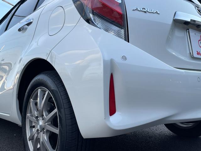 アクア Ｓスタイルブラック　前後コーナーセンサー！新品夏タイヤに交換済！９型フルセグナビ！Ｂｌｕｅｔｏｏｔｈ接続！パーキングサポートブレーキ！衝突軽減ブレーキ！レーンキープ！オートハイビーム！前席シートヒーター！１年保証付き！（39枚目）