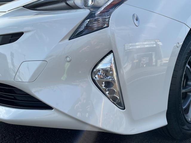 プリウス Ａ　９型フルセグナビ！Ｂｌｕｅｔｏｏｔｈ接続！バックカメラ！レーダークルコン！前後角センサ！パークアシスト！レインミラー！新品夏タイヤ交換済み！禁煙車！１年保証付き！ＡＩＳ鑑定書！（32枚目）