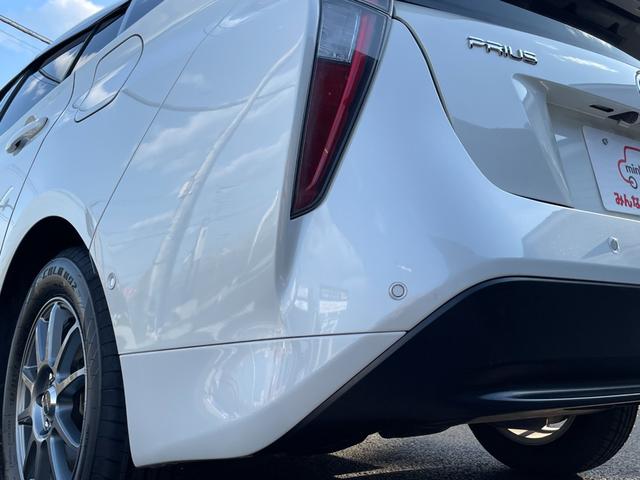 プリウス Ａ　９型フルセグナビ！Ｂｌｕｅｔｏｏｔｈ接続！バックカメラ！レーダークルコン！前後角センサ！パークアシスト！レインミラー！新品夏タイヤ交換済み！禁煙車！１年保証付き！ＡＩＳ鑑定書！（37枚目）