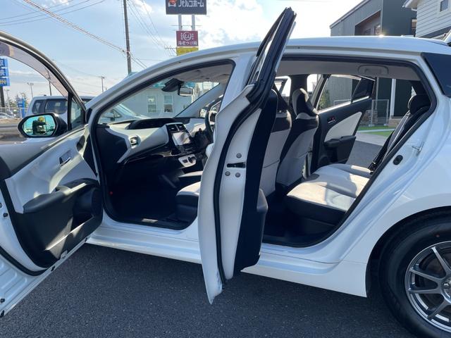 プリウス Ａ　９型フルセグナビ！Ｂｌｕｅｔｏｏｔｈ接続！バックカメラ！レーダークルコン！前後角センサ！パークアシスト！レインミラー！新品夏タイヤ交換済み！禁煙車！１年保証付き！ＡＩＳ鑑定書！（60枚目）