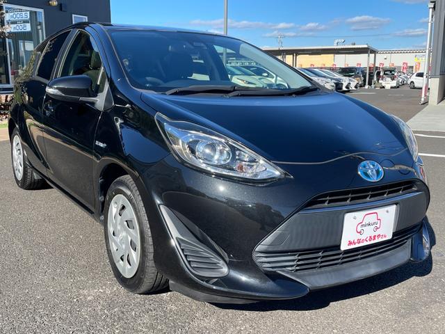 アクア Ｓ　スマキー！トヨタセーフティーセンス搭載！衝突軽減ブレーキ！レーンキープ！ＣＤ再生！ＡＵＸ接続！バックカメラ！オートハイビーム＆オートライト付きＬＥＤライト！ＥＴＣ！禁煙車！１年保証付き！（17枚目）