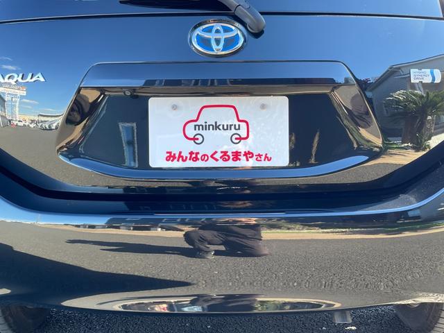 アクア Ｓ　スマキー！トヨタセーフティーセンス搭載！衝突軽減ブレーキ！レーンキープ！ＣＤ再生！ＡＵＸ接続！バックカメラ！オートハイビーム＆オートライト付きＬＥＤライト！ＥＴＣ！禁煙車！１年保証付き！（38枚目）