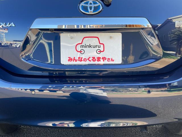 アクア Ｓスタイルブラック　９型フローティングナビ！走行中フルセグＴＶ映ります！Ｂｌｕｅｔｏｏｔｈ！前後センサ！衝突軽減！レーンキープ！Ｐサポートブレーキ！スマキー！６スピーカー！外装内装状態良さに自信あり♪禁煙車！１年保証付！（38枚目）