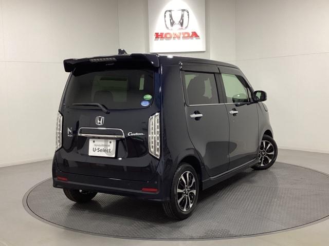 N-WGNカスタム Lホンダセンシング 光触媒抗菌消臭施工済 クリソナ ETC付き ブレーキサポート ECON スマ-トキ- エアコン ナビ&TV フルセグ バックカメラ LEDヘッド ドラレコ オートクルーズ USB接続 DVD 盗難防止(3枚目)