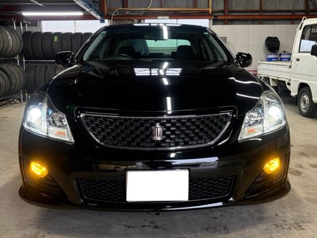 クラウン 2.5アスリート アニバーサリーエディション 純正8インチナビ バックカメラ 純正18インチAWスタッドレス 社外18インチAW クルコン デュアルエアコン HIDヘッド CD ETC パワーシート スマートキー 電格ミラー 盗難防止システム(7枚目)