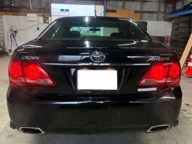 クラウン 2.5アスリート アニバーサリーエディション 純正8インチナビ バックカメラ 純正18インチAWスタッドレス 社外18インチAW クルコン デュアルエアコン HIDヘッド CD ETC パワーシート スマートキー 電格ミラー 盗難防止システム(10枚目)