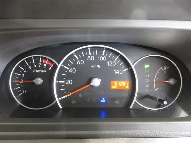 スッキリとした見やすいデザインのメーターです、運転に必要な情報を集約して表示します。