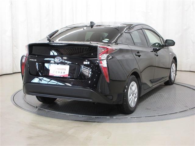 プリウス Sセーフティプラス 衝突被害軽減システム メモリーナビ ワンセグ LEDヘッドランプ アルミホイール バックカメラ スマートキー オートクルーズコントロール アイドリングストップ ETC 盗難防止装置 キーレス(4枚目)