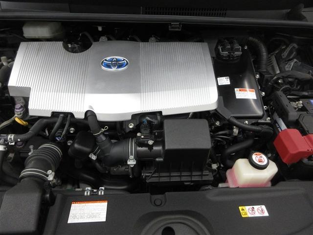 プリウス Sセーフティプラス 衝突被害軽減システム メモリーナビ ワンセグ LEDヘッドランプ アルミホイール バックカメラ スマートキー オートクルーズコントロール アイドリングストップ ETC 盗難防止装置 キーレス(22枚目)