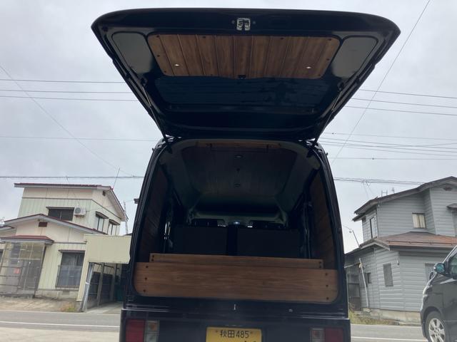 エブリイ ジョインターボ　４ＷＤ　車中泊キット　木張り　ナビ　テレビ　バックモニター　ＥＴＣ（15枚目）