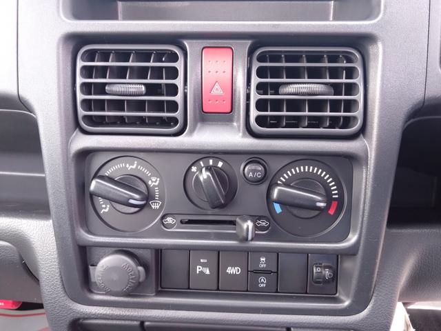 キャリイトラック ＫＣエアコン・パワステ　４ＷＤ　５速マニュアル　エアコン　パワステ　キーレス　パワーウィンドウ　Ｗエアバッグ　３方開　スズキセーフティサポート非装着車（18枚目）