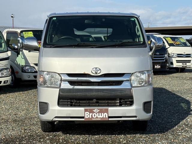 ハイエースバン ロングDX GLパッケージ 9人乗り/リアヒーター/ETC/純正ラジオ/AUX/中古スタッドレスタイヤ付属(2枚目)