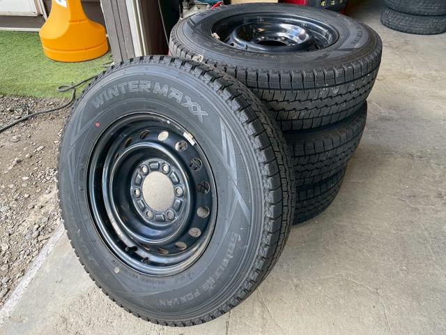 ハイエースバン ロングDX GLパッケージ 9人乗り/リアヒーター/ETC/純正ラジオ/AUX/中古スタッドレスタイヤ付属(43枚目)