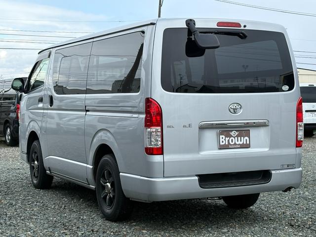 ハイエースバン ロングDX GLパッケージ ETC/MT/ラジオ/純正フロアマット/スライドサイドウィンドウ/12V電源ソケット/寒冷地仕様/純正ドアバイザー/USB2口/セパレーターバー(11枚目)