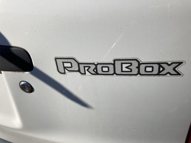 プロボックス 　ドライブレコーダー　ＣＶＴ　ＥＳＣ　ミュージックプレイヤー接続可　マニュアルエアコン　運転席エアバッグ　助手席エアバッグ　最大積載量４００ｋｇ　ドアバイザー（35枚目）