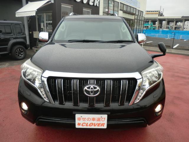 ランドクルーザープラド ＴＸ　アルジェントクロス　／４ＷＤ／サンルーフ／５人乗／純正ナビ／フルセグＴＶ／Ｂｌｕｅｔｏｏｔｈ／バックカメラ／ＥＴＣ／プッシュスタート／専用ホイール有（3枚目）