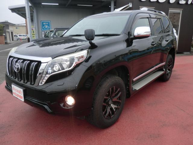 ランドクルーザープラド ＴＸ　アルジェントクロス　／４ＷＤ／サンルーフ／５人乗／純正ナビ／フルセグＴＶ／Ｂｌｕｅｔｏｏｔｈ／バックカメラ／ＥＴＣ／プッシュスタート／専用ホイール有（8枚目）