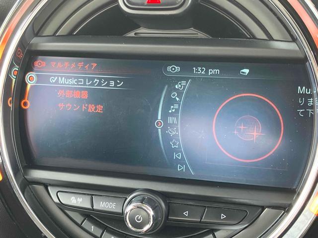 MINI クーパー ドライブレコーダー バックカメラ ナビ アルミホイール オートライト LEDヘッドランプ スマートキー アイドリングストップ AT 盗難防止システム ABS ESC USB(5枚目)