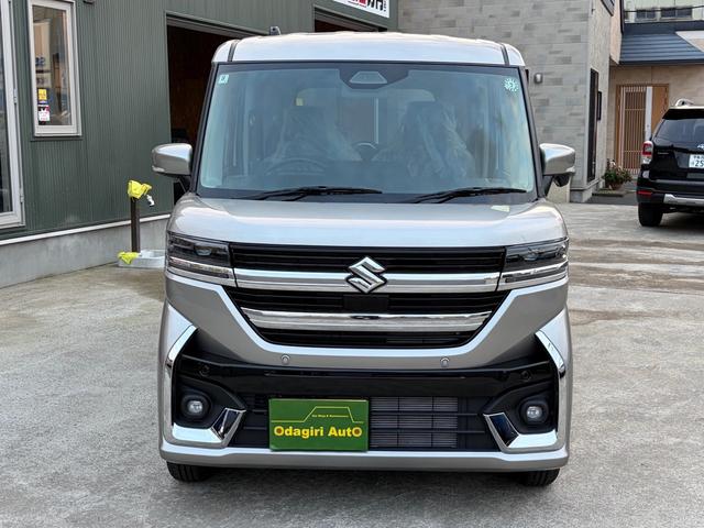 スペーシアカスタム ハイブリッドＧＳ　４ＷＤ　パワステ　スマートキー　シートヒーター　ベンチシート　衝突軽減システム　レーンアシスト　アルミホイール　両側スライドドア（45枚目）