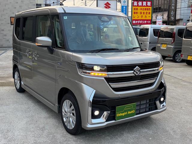 スペーシアカスタム ハイブリッドＧＳ　４ＷＤ　パワステ　スマートキー　シートヒーター　ベンチシート　衝突軽減システム　レーンアシスト　アルミホイール　両側スライドドア（47枚目）