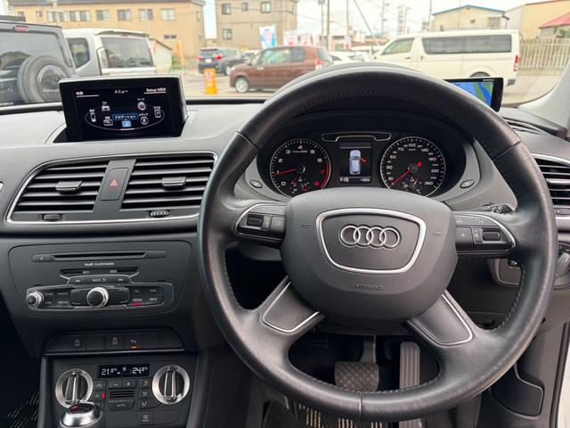 Ｑ３ ２．０ＴＦＳＩクワトロ２１１ＰＳ　４ＷＤ　ナビ　盗難防止システム　スマートキー　ＨＩＤヘッドライト　パワステ　ＡＢＳ　パワーシート（3枚目）