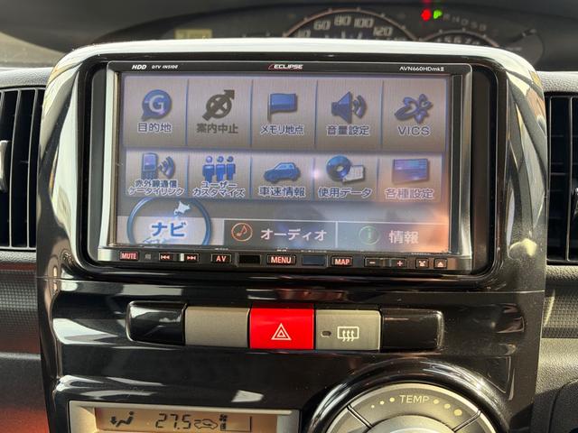 タント カスタムL ナビ TV Bluetooth接続 寒冷地仕様 盗難防止システム 衝突安全ボディ 片側スライドドア 純正アルミホイール ベンチシート パワステ ABS(11枚目)