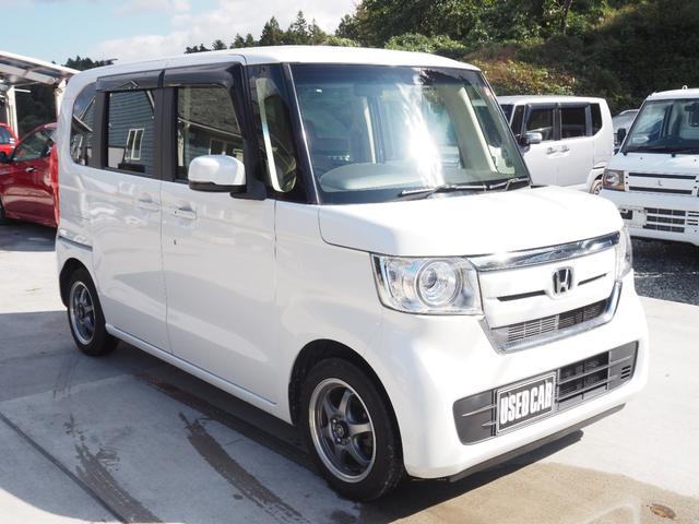 Ｎ－ＢＯＸ Ｇ・Ｌホンダセンシング　１年保証　車検整備付き　ナビ　テレビ　バックカメラ　ＥＴＣ　クルコン　プッシュスタート　社外アルミ　左側パワスラ　衝突軽減ブレーキ（2枚目）
