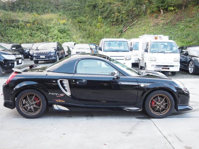 MR-S Vエディション 車検令和8年6月 車高調 ガルウィング ハードトップ ロールバー エアロ ブラウンレザーシート(4枚目)