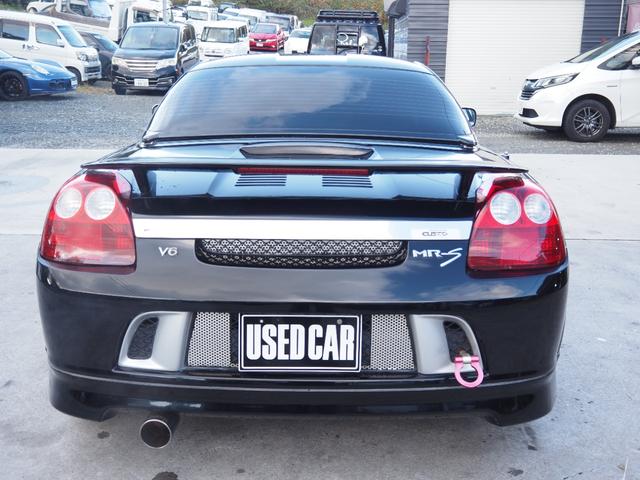 MR-S Vエディション 車検令和8年6月 車高調 ガルウィング ハードトップ ロールバー エアロ ブラウンレザーシート(6枚目)