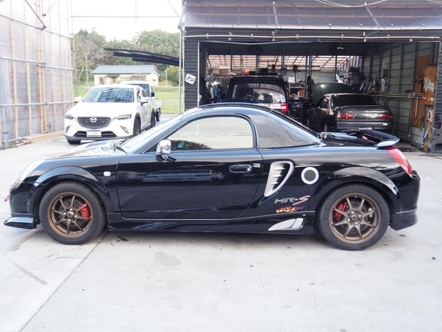 MR-S Vエディション 車検令和8年6月 車高調 ガルウィング ハードトップ ロールバー エアロ ブラウンレザーシート(8枚目)